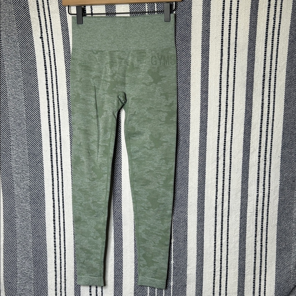 Gymshark Green Seamless High-Waist Leggings